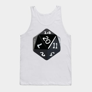 Nerdy D20 role game Tank Top